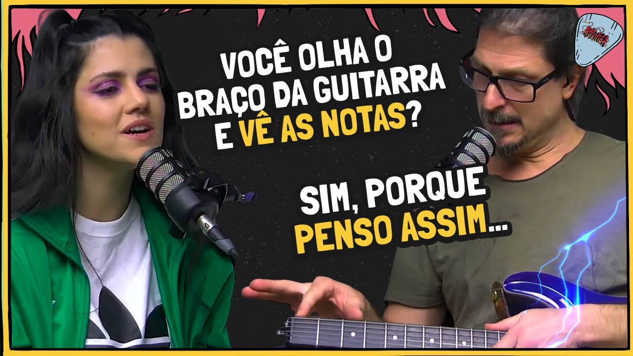 RAFA explicando CAGED na GUITARRA