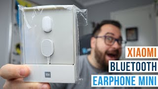 Xiaomi Mi Bluetooth Earphone Mini White (ZBW4411, ZBW4411CN, ZBW4444GL) - відео 2