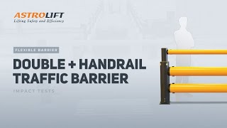 Buy Traffic Barrier Double - A-Safe (Flexible Plastic) in Traffic Barriers from A-Safe available at Astrolift NZ