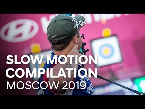 Slow motion compilation | Moscow 2019 Hyundai Archery World Cup Final