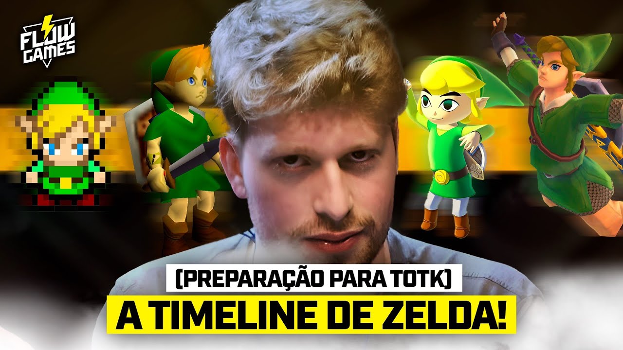 ENTENDA a TIMELINE de ZELDA!  - COMO SE PREPARAR PARA O ZELDA TOTK! #flowgames