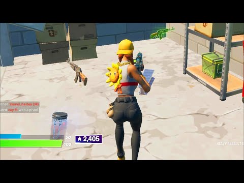 Can You Guess Which Pickaxe He's Using? (Fortnite Sweats)