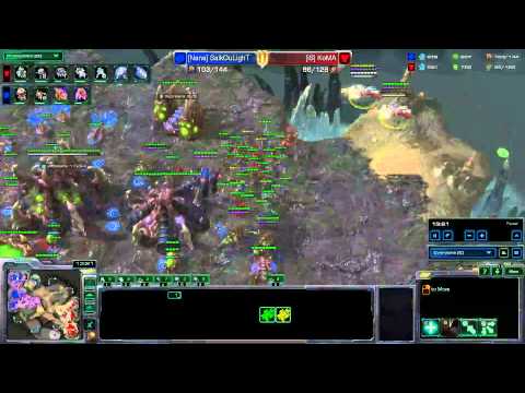 [iS] KoMA vs [Nana] SaikOuLighT - TvZ - Akilon Wastes - StarCraft 2 HOTS