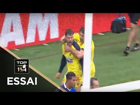 TOP 14 - Essai Damian PENAUD (ASM) - Clermont - Castres - J8 - Saison 2018/2019