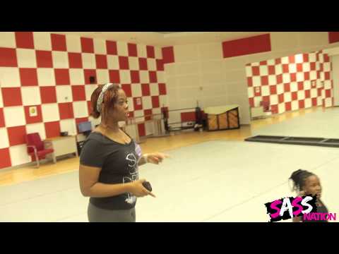 Nadia Batson With SASS "RATED R" (dance rehearsal day 1)