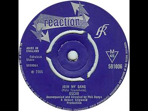 UK New Entry 1966 (329) Oscar - Join My Gang