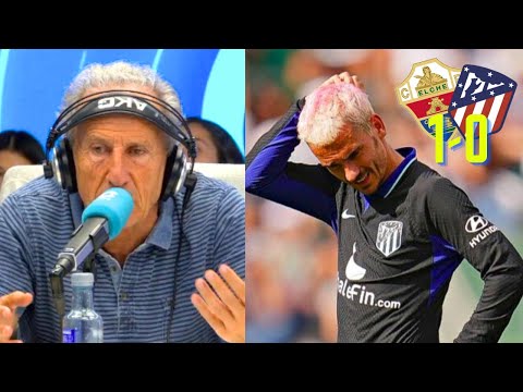 Petón ESTALLA tras el pinchazo del Atleti en Elche: "Se merecen el silencio" | Tiempo de Juego COPE