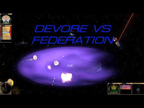 Devore Warship vs Starfleet Skirmish