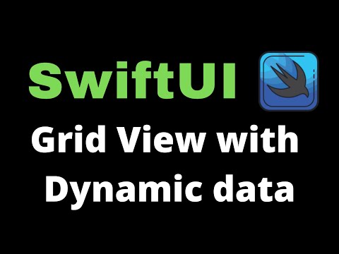 Grid View with Dynamic data in SwiftUI #swiftui #ios