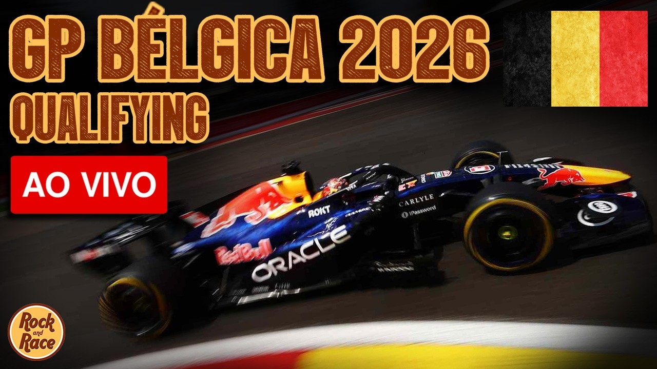 GP BÉLGICA 2026 - QUALIFYING - AO VIVO - Análise e comentários em tempo real