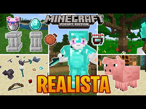 🔥TOP 10 Realistic Survival Mods/Addons for Minecraft PE 1.18