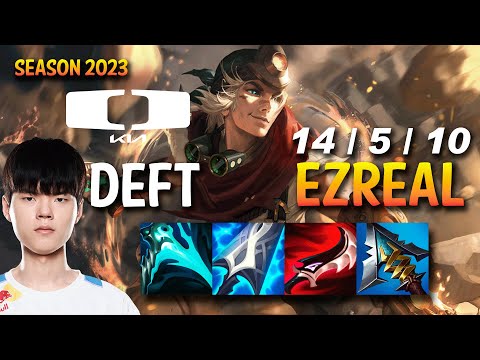 DK Deft EZREAL vs VARUS ADC - KR Ranked