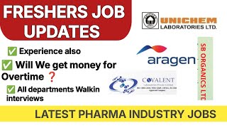 Pharma industry Jobs for freshers| Experience also | OT Payment Questions answered ❓