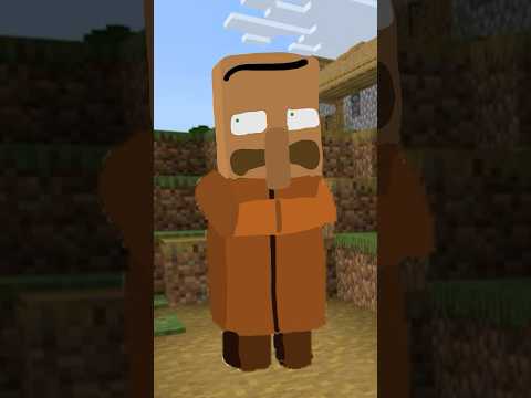 Minecraft Animation “When a new guy came to town” #minecraft #animalcrossing #art #short #shorts