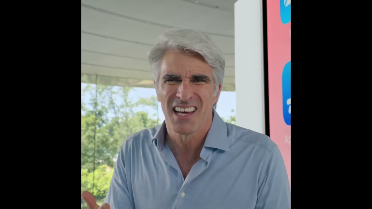 Apple Event - WWDC 2024 - Funny Moments - Craig Federighi