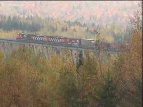 CN train #308 New Denmark NB 7 October 2005
