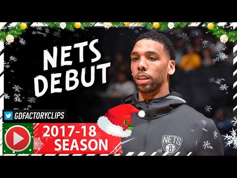 Jahlil Okafor Full NETS DEBUT Highlights vs Raptors (2017.12.15) - 10 Pts