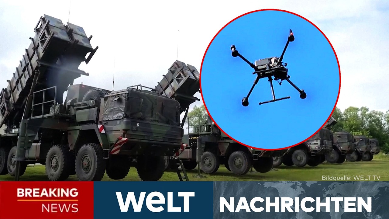 NEUER DROHENALARM: Schreck für Bundeswehr! Verdächtige Drohnen kreisen über Patriot-Standort | LIVE