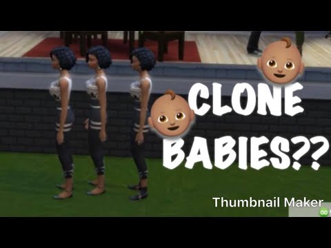 WHAT HAPPENS IF TWO CLONES HAVE A CHILD? | Sims 4 Experiment