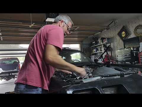 1979 Pontiac Trans Am 400 to 455 Swap. Initial Start Up of the 455.