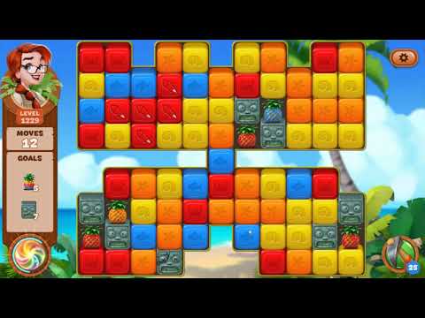 Lost Island Blast Adventure Level 1229 NO BOOSTERS - A S GAMING