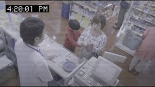 動画【防犯カメラ映像】ラップでアフレコしてみた　「転がる子ども」編