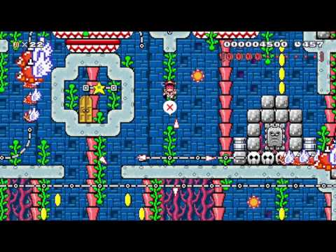 The Jungle The Jungle Islands ~ from turtle ~ SUPER MARIO MAKER Gameplay RAW
