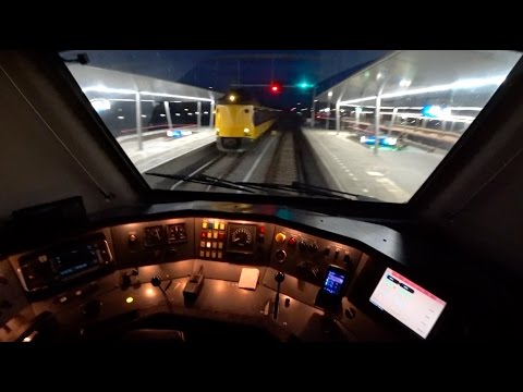 Train Driver's POV virm Utrecht - Schiphol - Hoofddorp Opstel 2017