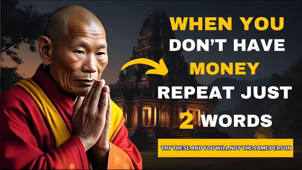 JUST SAY THESE 2 WORDS AND WATCH THE FINANCIAL MIRACLES COME TO YOU | BUDDHISM