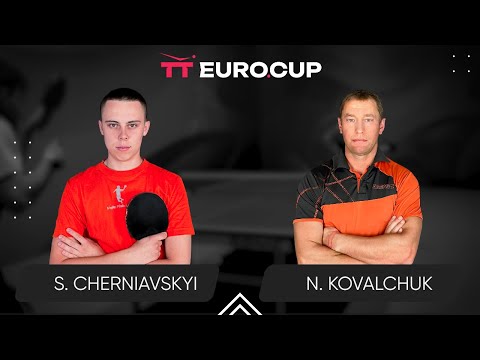 20:05 Serhii Cherniavskyi - Nazarii Kovalchuk 12.01.2024 TT Euro.Cup Ukraine Star. TABLE 4