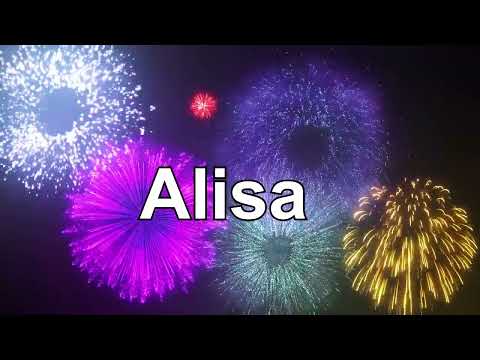 HAPPY BIRTHDAY ALISA !