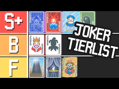 The Mathematically Correct Joker Tierlist