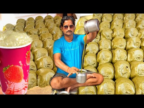 Amit Bhai Selling Very Strong Bhang Rs .50 /- Only  From Last 25 Years | Indian Street Food