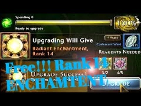 How to get FREE RANK 14 ENCHANTMENT NEVERWINTER 2018! No Scam!