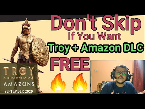 Don't SKIP ! If You Want Total War Saga: Troy + Amazon DLC For Free!🔥