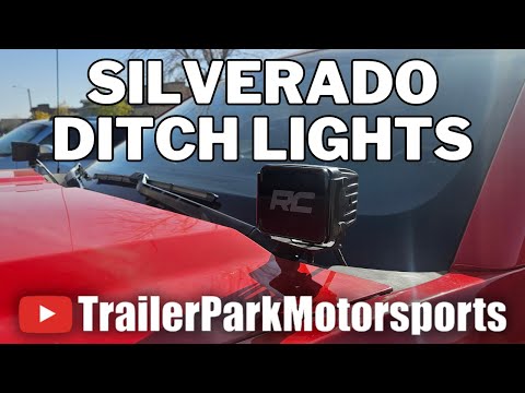 Installing Ditch Lights on a 2015 Silverado