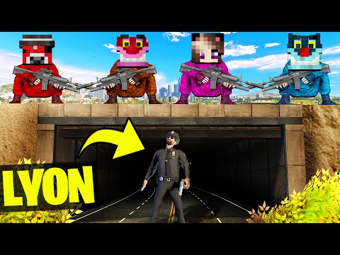 SPEEDRUN 1 POLIZIOTTO CONTRO 4 ASSASSINI SU GTA5!!