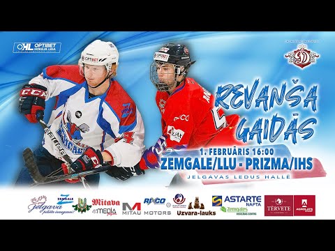 Spēles ieraksts: Zemgale/LLU – Prizma/IHS 1.2.2020.