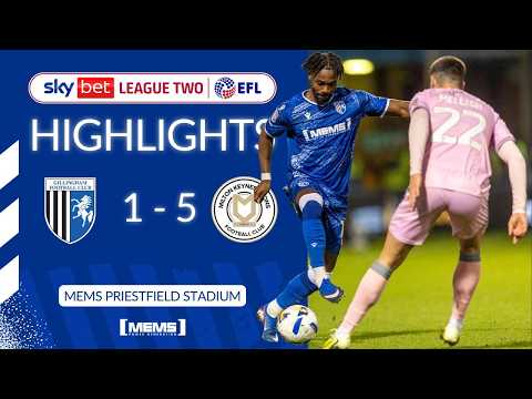 FC Gillingham 1-5 FC MK Milton Keynes Dons 