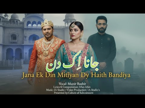 Jana Ek Din | Munir Bashir | Official Video Release | Culture of Subcontinent