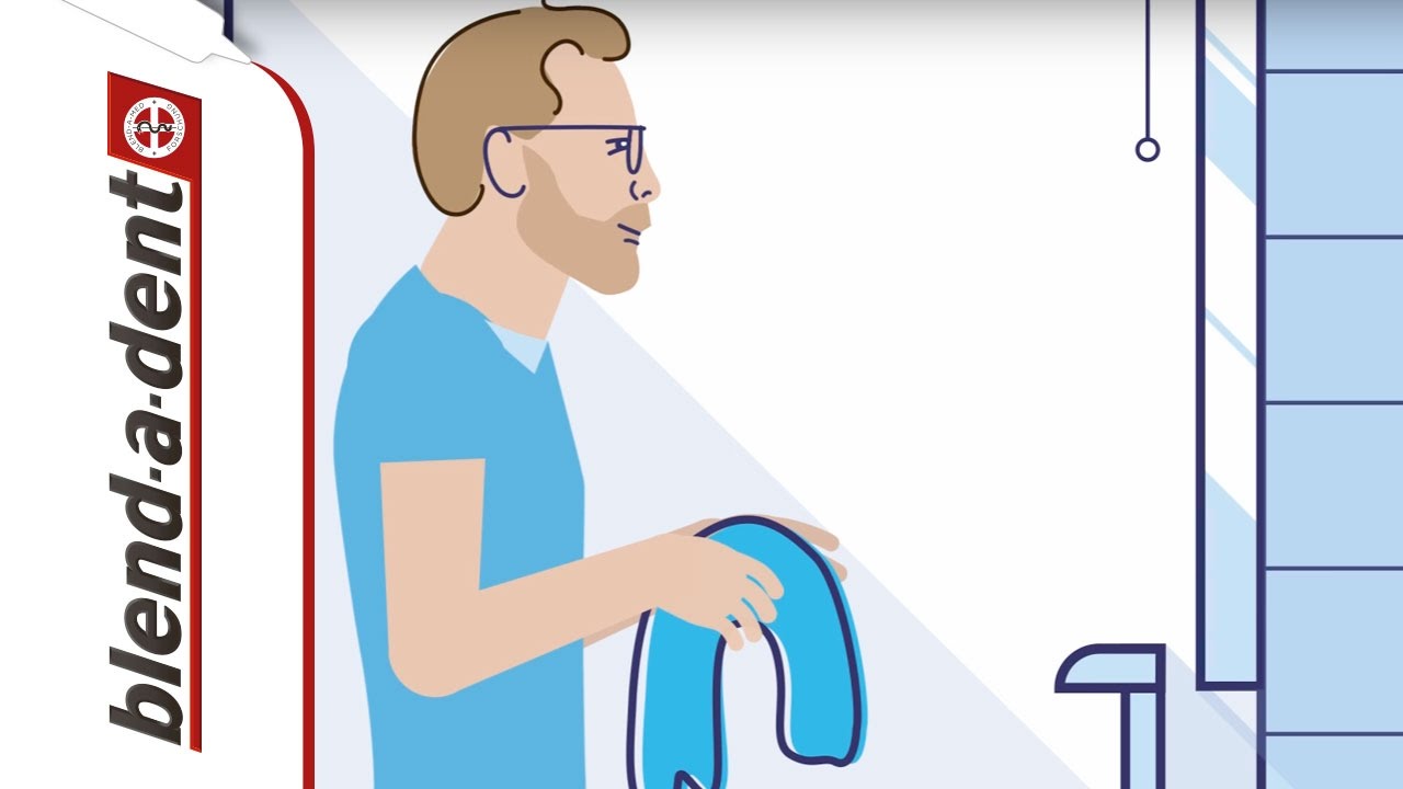 Kilka kroków do łatwego wyjęcia protezy | Blend-a-dent