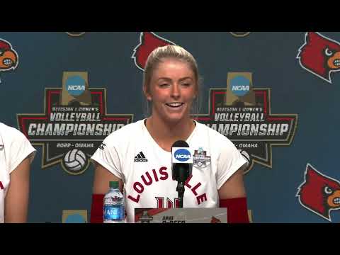 Louisville volleyball NCAA semifinal postgame press conference (Dec. 15, 2022)