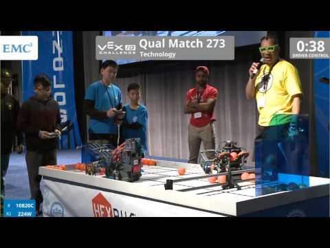 VEX Worlds 2016 - VEXIQ Elementary School - Technology - Qual 273 (10820C 224W) 139