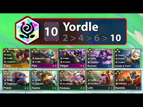 *World Record* x9 Yordle 3-Star + Prismatic 10 Yordle !??