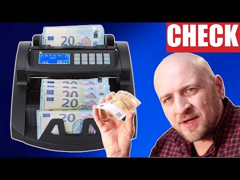 ✅ ZZap NC20i Banknote Counter & Counterfeit Detector Money Counting Machine Money Counter Banknot...
