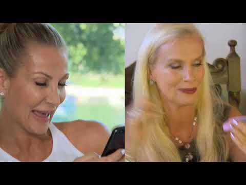 Siv Cotton bjuder Gunilla till Frumiddag - Svenska Hollywoodfruar (S6 Ep1)