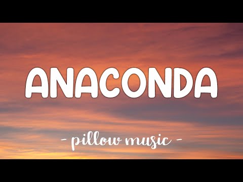 Anaconda - Nicki Minaj (Lyrics) 🎵