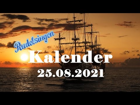 Der Mitsing-Kalender am 25.08.2021  - Tag 237