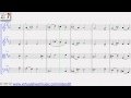 Wolfgang Amadeus Mozart's, Ave Verum Corpus, String Quartet sheet music - Video Score