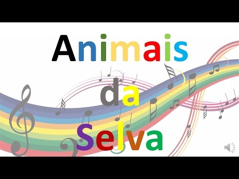 Sons de animais #2 - Animais da selva - Aprenda os animais da selva